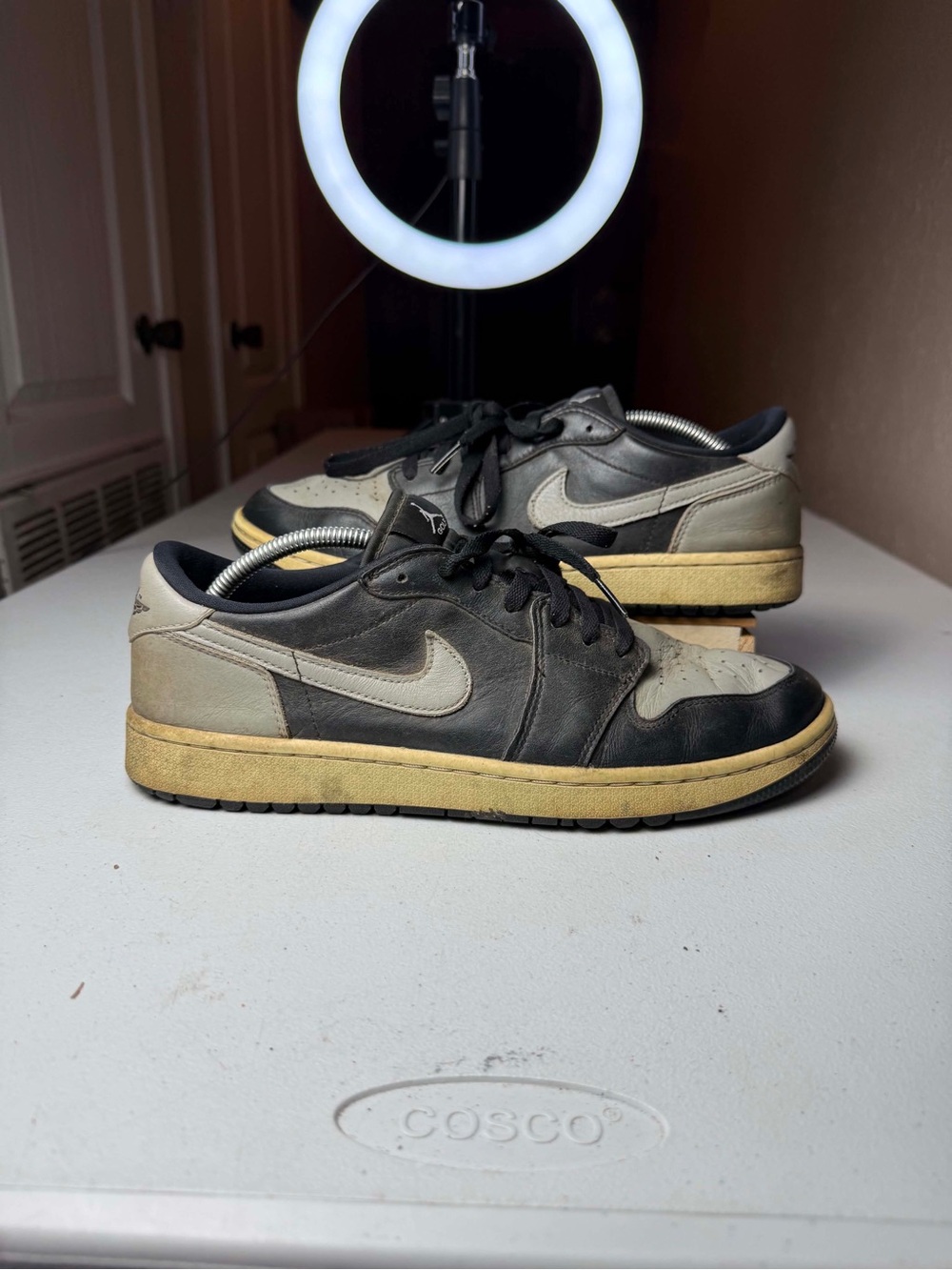 Nike Air Jordan 1 Golf ‘shadow low’ Shoes DD9315-001 Sz 11.5 Beat